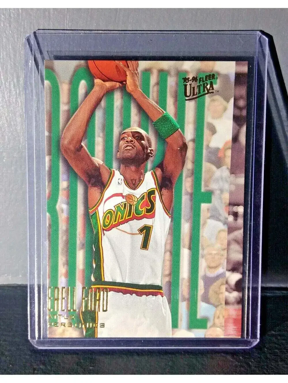 1995-96 Sherell Ford Fleer Ultra #273 Rookie Error Misprint Basketball Card